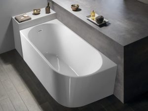 aqualine tibera samostojaca rohova vana biela